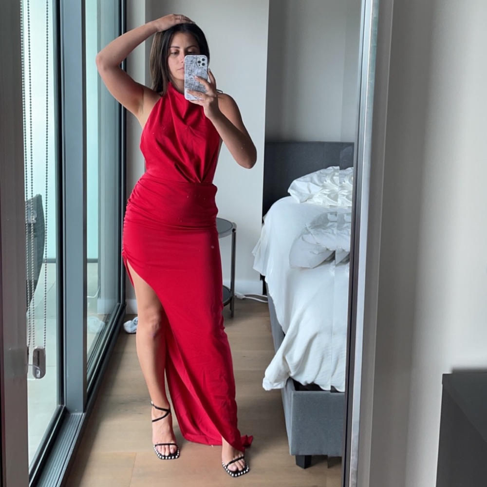 New red gown
